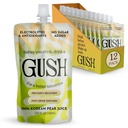 GUSH Pre-Drink Korean Pear Drink - (12 Pack) Pear Hydration Pouch with Enzyme Aktivasyonu - After effectss - All Natural, Gluten-Free