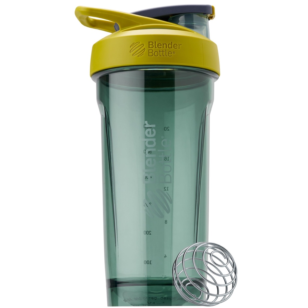 MAKBottle Sport Shaker Şişe, Wiresk, 28-Ounce, Sarı – sporcular ve Fitness Enthusiasts için Protein Shakes & Hydration, Easy Mix, Dayanıklı & Hafif, Lockable Lid