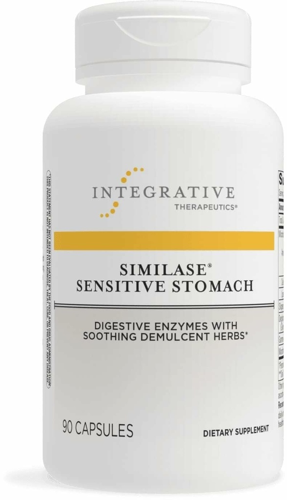 Bütünleştirici Tedaviler Similase Hassas Stomach - Hassas Stomachs* - Süt-Free & Vegan - 90 Capsules (45 Hizmet)