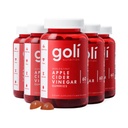 Goli Apple Cider Vinegar Gummy Vitamins - 300 Kont - B12, Gelatin-Free, Gluten-Free, Vegan & Non-GMO