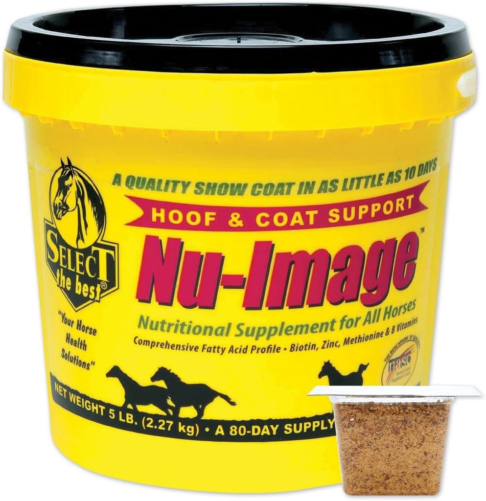 En İyi Dark Horse Nu-Image Hoof & Coat Support for Horses