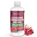 Bio Naturals Liquid Glucosamine Chondroitin MSM Farm Grade Supplement with Hyaluronic Acid – maksimum Güçlü Ortak Destek - 32 fl ozz