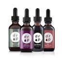 Drop Supplements Organic Trace Minerals, Elderberry, Vitamin B12 ve Vitamin D3+K2 Drops