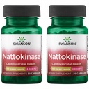 Swanson Nattokinase 2000 Fibrinolytic Unit 100 Milligram 30 Capsules Enzyme (2 Pack)