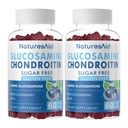 Glucosamine Chondroitin Gummies with MSM & Elderberry Extra Strength - Ortak Destek, Antioksi Immune Support Supplement for Yetişkinler, Men & Women.(2 Pack)