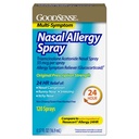 GoodSense Multi-Symptom Nasal Alerjik, Triamsolone Acetonide Nasal Antivirüs spreyi, 55 mcg per sprey, 0,57 Akışkanlar Ounces