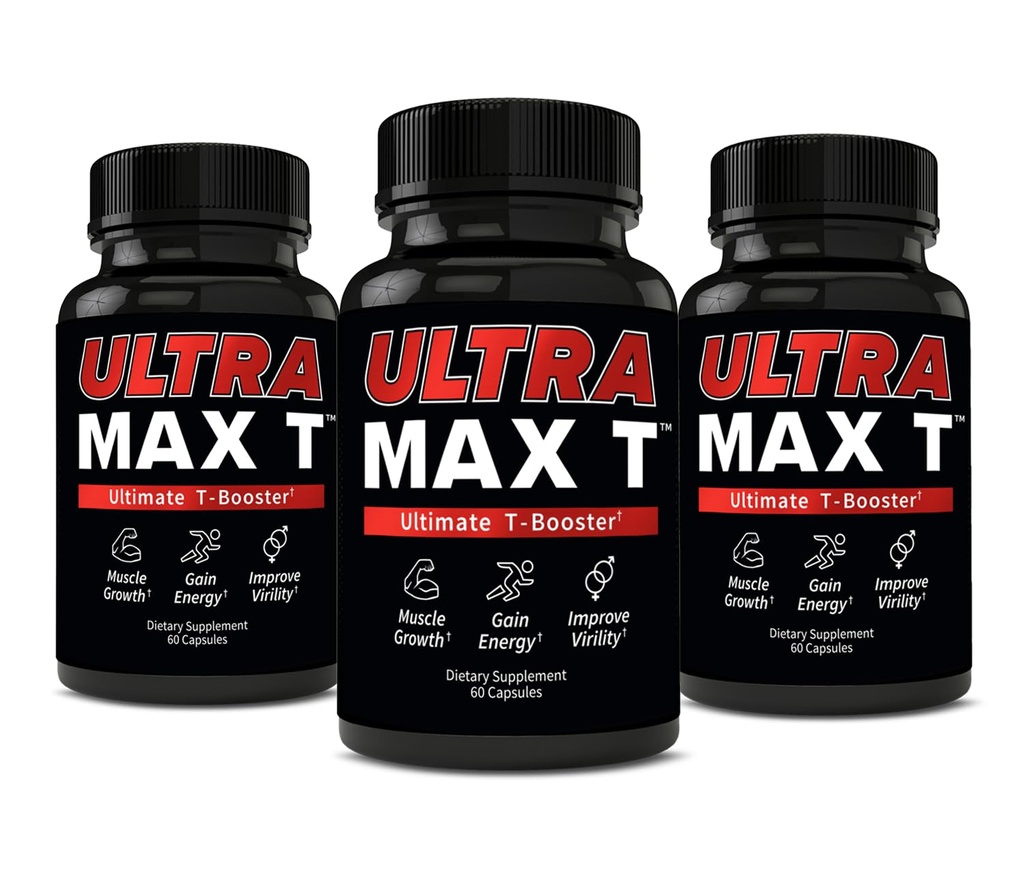 Andro400 UltraMax T – Erkekler ve Kadınlar için Gelişmiş testosteron Desteği – Tongkat Ali 200:1, D-Aspartic Acid, Garcinia Cambogia, ForsLean® – 180 Capsules, 90-Day Supply