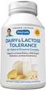 ANDREW LESSMAN Süt ve Lactose Hoşgörü 240 Capsules - Süt ve Lactose Doğal Digestion. Mild, Güçlü, Tüm Doğal Enzymes, Digestion'daki GI Discomforts'tan kaçınmaya yardımcı olur. Katkı yok