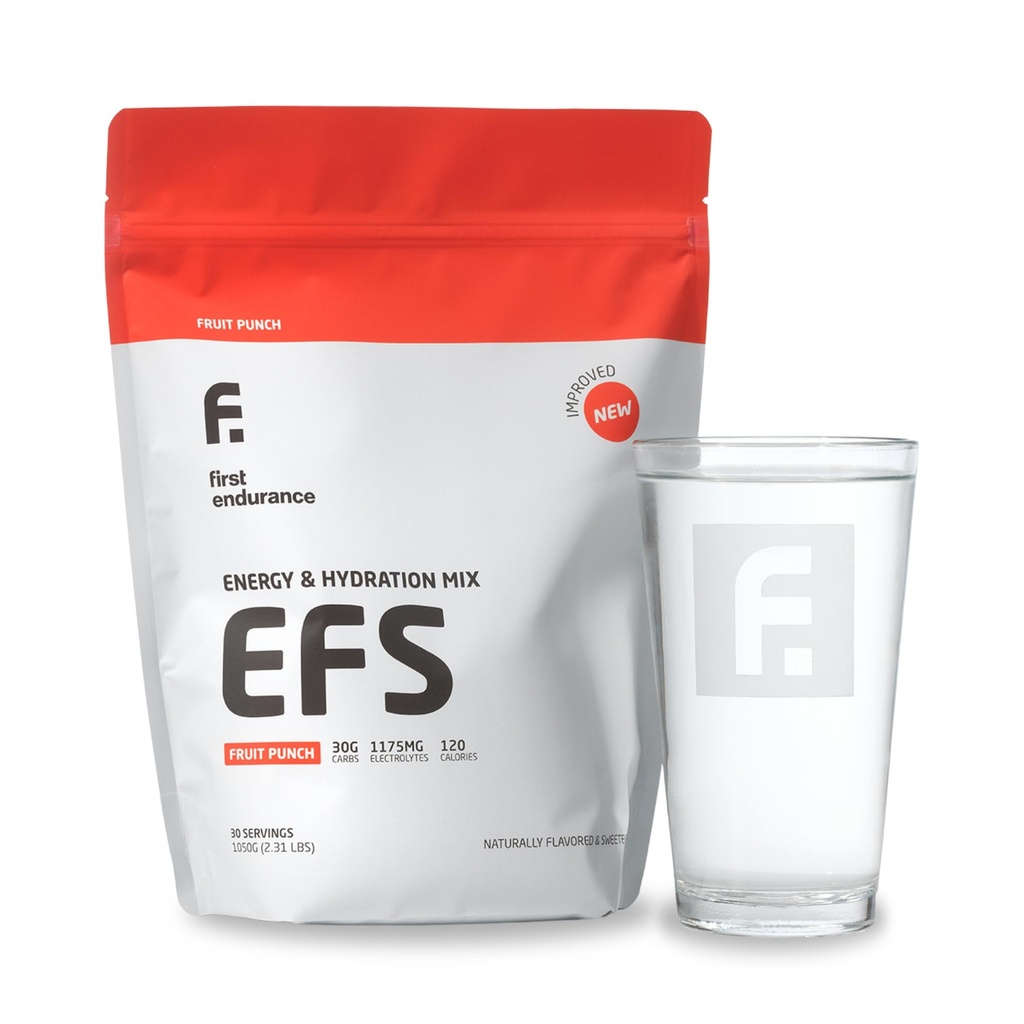 EFS Hydration & Endurance Drink Mix - Premium Carbohidratlar Enerji ve Performans için, Hızlı Rehidrasyon ve Koşu, Bisiklet ve Triathlon Beslenme | Isotonik Enerji Yakıt | Meyve