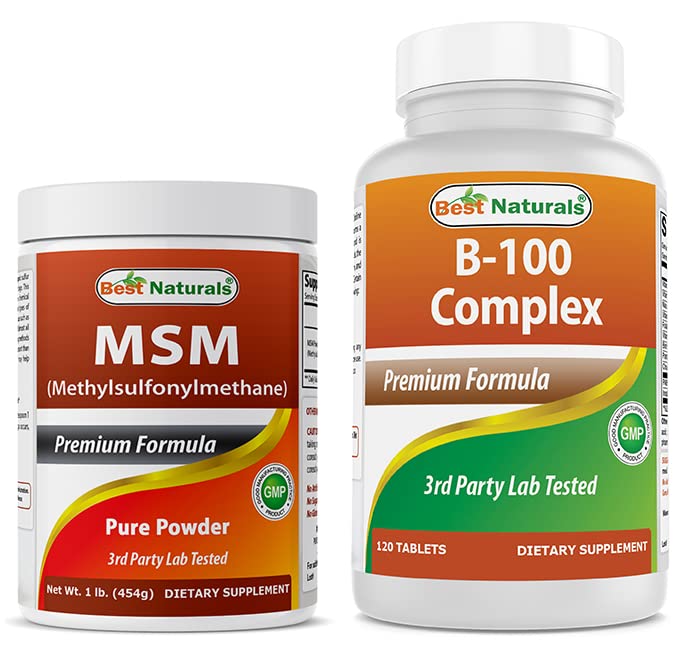 En İyi Doğallar MSM Toz & B-100 Kompleksi