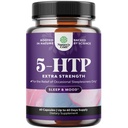 5 HTP Supplement 5-Hydroxytryptophan - 5HTP 100 mg in Service Gentle Herbal Sleep and Mood Advancedr - 5HTP 100 mg per Service Mood Supplement and Sleep Support Capsules from Griffonia Simplicifolia