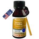De La Cruz 2 Iodine First Aid Antiseptic, Made in USA 1 FL OZ (1 Şişe)