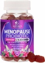 Kadınlar için Menopause Supplements - 3 Milyar CFU Natural Menopause Relief for Mild Hot Flashes & Night Sweats, PH, Vaginal Health Support Probiyotiks for Women Gummy, Probiyotik Supplement - 60 Gummies