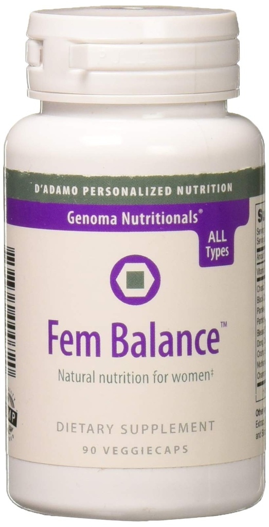 D'Adamo Kişiselleştirilmiş Beslenme Femurance, 90 Count