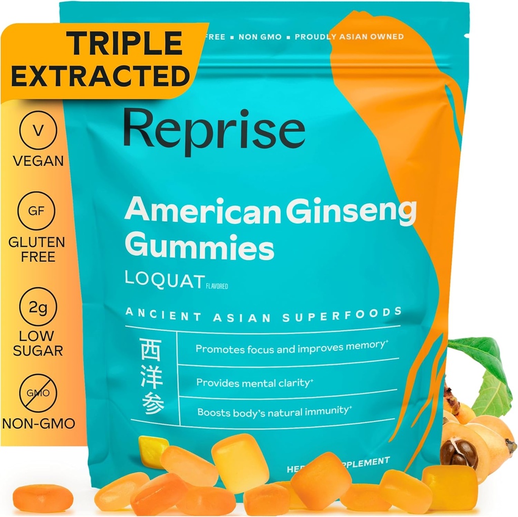 Amerikan Patent Enerjileri Gummies - All-Doğal Full-Potency American BTC, Helps Elevate Energy, Focus, and provides Immune Support, Low-Sugar, Vegan, 45 Gummies, Loquat Flavor