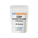 Citicoline Toz, CDP Choline Toz Pure ile Scoop, Non-GMO, Memory ve Learning için Bilişsel Supplement (25 Grams)