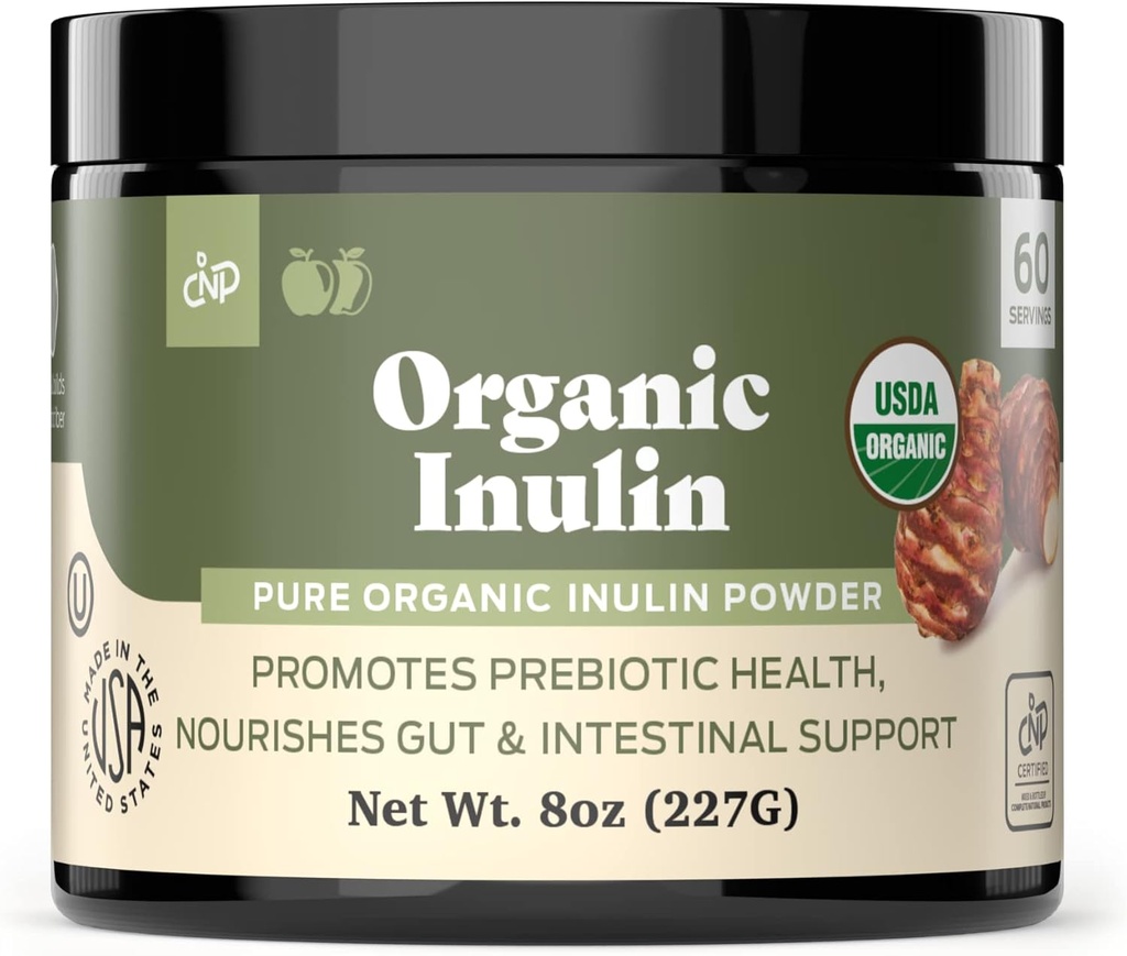 Inulin Powder 8oz, Digestive Enzymes 100 Capsules, Gallbladder Complete 8oz, Liver Complete 8oz & Whole Psyllium Husk Powder 100 Capsules Bundle