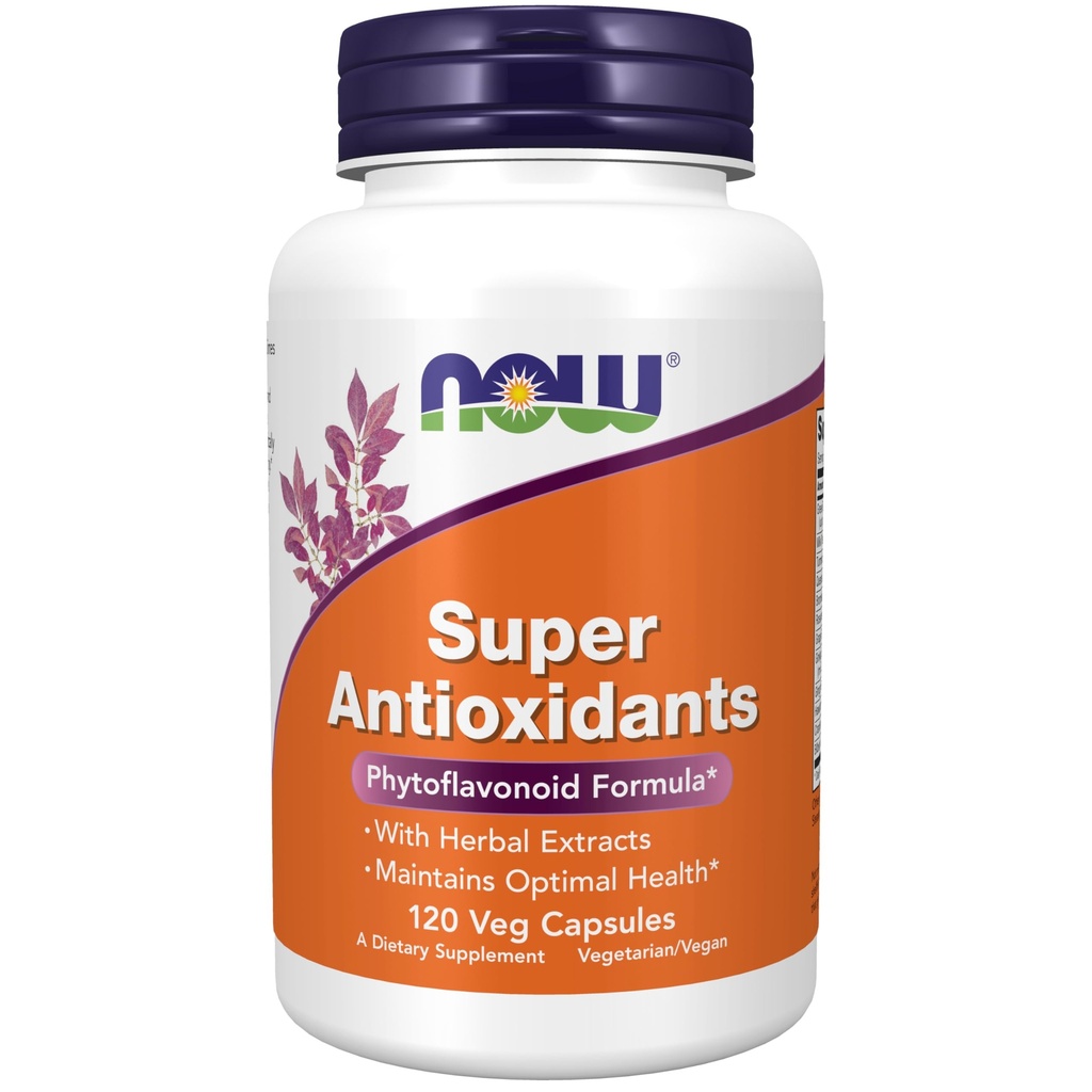 Şimdi Tamamlar, Super Antioksis Herbal Extracts ve Immune Support için Flavononoyakların Geniş Bir Spectrum, 120 Veg Capsules