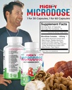 5-Mushroom Nootropic Mix - 60 Capsules, Türkiye Tail, Reishi, Maitake Mushroom Extract with High Beta Glucan, & Lion Mane Mushroom Supplement Capsules, Fonksiyonel Mushrooms Herbal Supplements