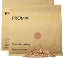 ProMix Beslenme Whey Protein Toz, Peanut Butter - Grass-Fed & 100% Tüm Doğal - Post Workout Fitness & Beslenme Shakes, Smoothies, Baking & Cooking Tarifleri - 5 Pound (Pack of 2)