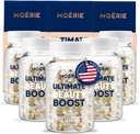 Kadınlar ve Erkekler için Moerie Saç Büyüme Tamamı - Saç Skin ve Nails Biotin, Q10 & Minerals - For Tier, Fuller Saç ve Saç Kayıp Tedavisi - Gelişmiş Beadlet Teslimat Sistemi - 360 Pills