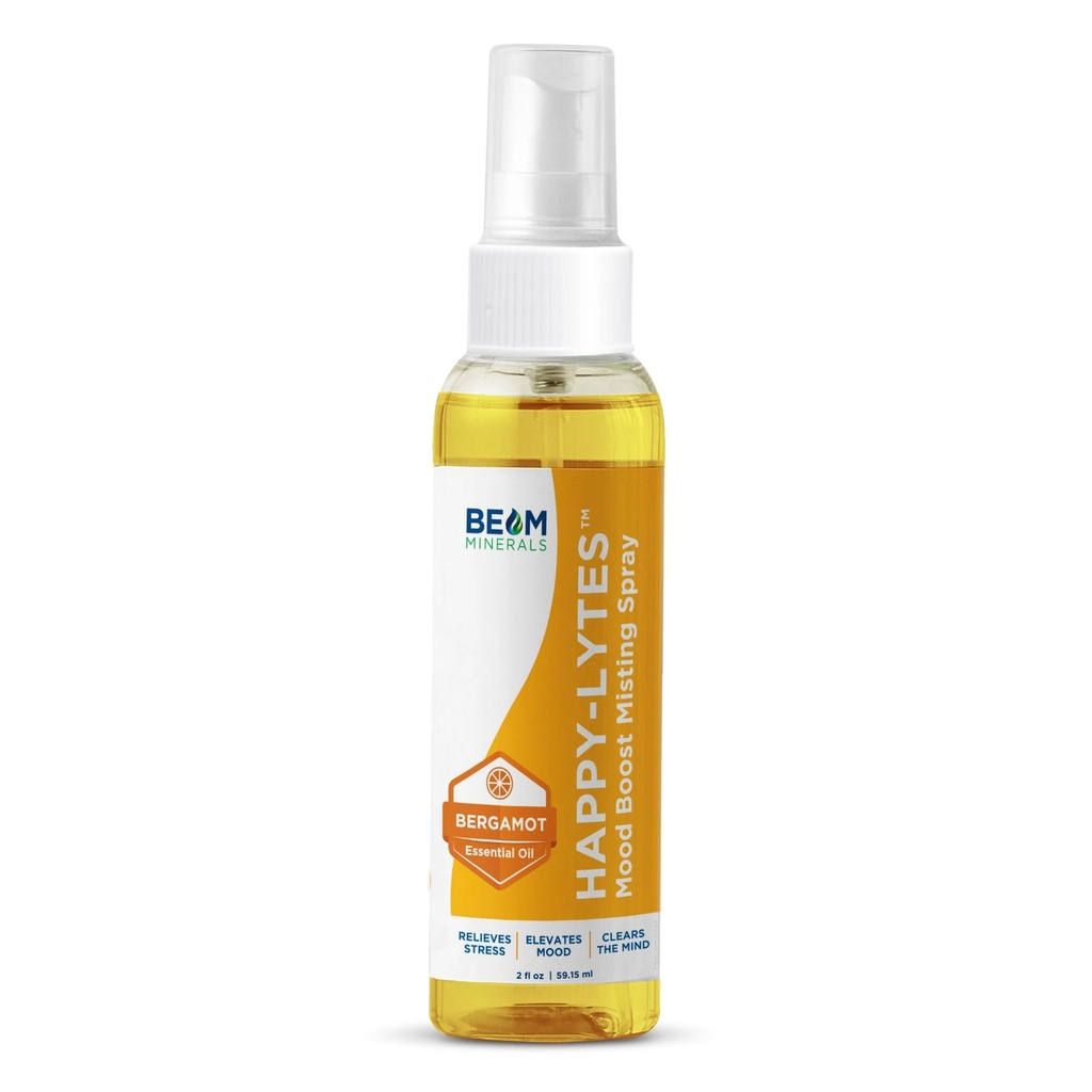 Beam Minerals Happy-Lytes | All-Doal Sıvı Elektrolytes Fulvic Electrolyte Misting Spray | Fulvic Acid Trace Mineral Sıvı yapıştırıcısı | Exceptional Cellular Micronutrients Supplements | 2 fl Oz Oz