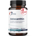 Sağlık Astaxanthin için tasarımlar - Microalgae (Haematococcus Pluvialis) Karotoksit Antioksit Eklenmiş Antioksidan Antioksit Supplement - Cardiovascular için Destek, GI, Skin + Eye Health (60 Softgels)