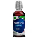 AXIV Nighttime Cold and Flu Relief Liquid Medicine, Nighttime Formula, Multi-Symptom Relief, Pain Reliever, Ateş Tespiti, Cough Suppressant, Cherry Flavor, 12 fl. oz.