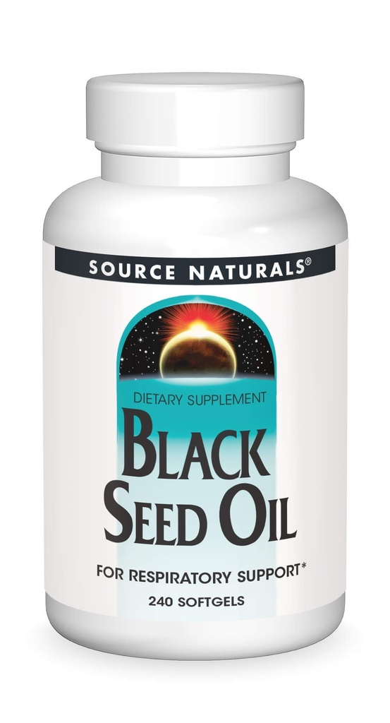 Kaynak Naturals Black Cumin Tohum Oil for Respiratory Support - 240 Softgels