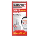 Sudafed Sinus Severe Original Nasal Spray, 12 Saat Nasal Mix Decongestant for Fast, Powerful Congestion Relief For Colds or Allergies, Oxymetazoline HCl .05% Nose Spray, 1 fl. ozzmetazoline HCl.