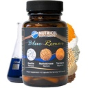 Nutricel M Ramsey Blue Capsules with Micronized Zeolit, Nattokinase (Non-GMO), Turmeric, Bromelain ve NAC - Trusted Made in America Brand - 18mg (USP Referans Tamamlandı) Üçüncü Parti Test Edildi (60ct)