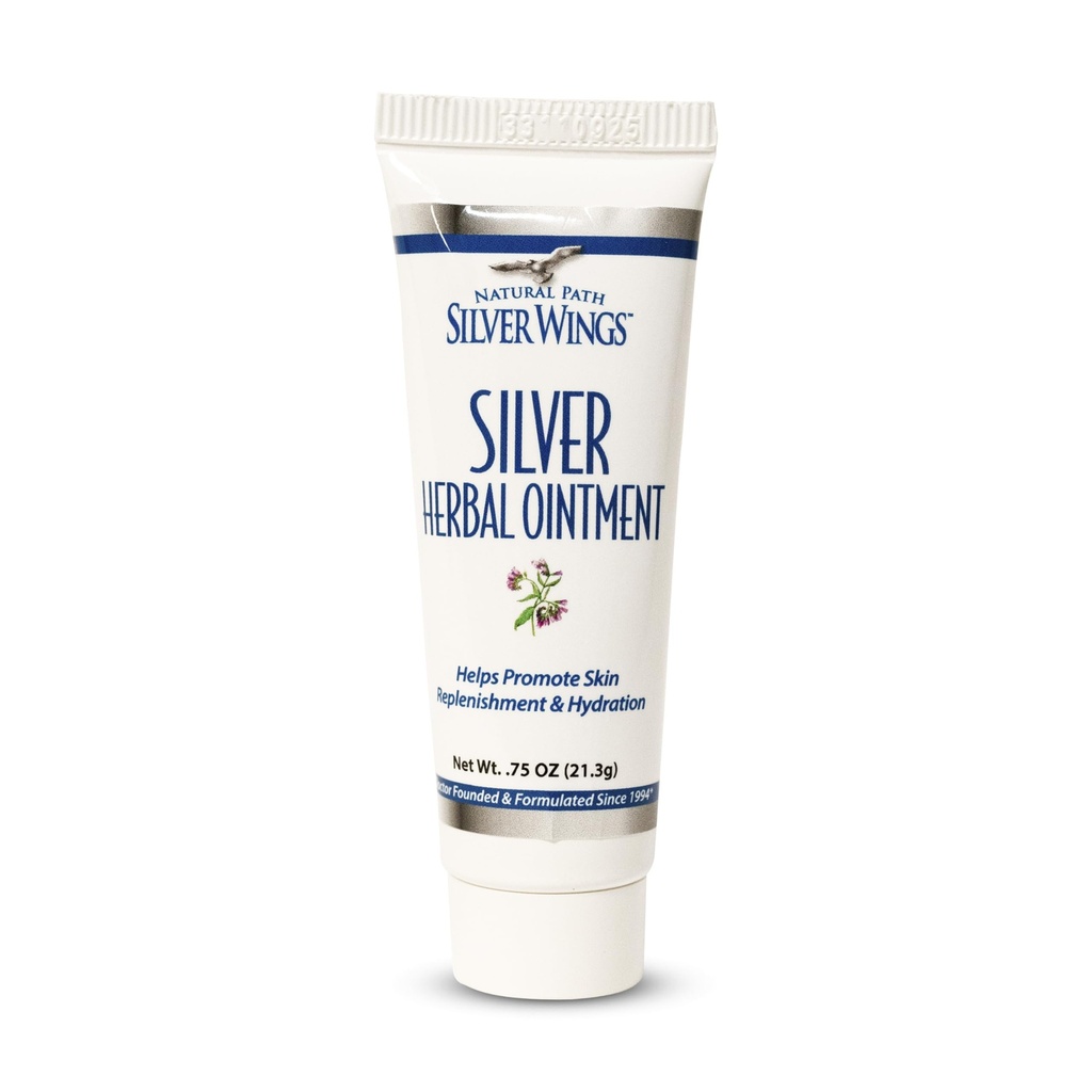 Doğal Pat Silver Wings 250ppm Silver Herbal Ointment - Nourishing and Moisturizing Skin Care 0.75oz