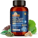 Focus and Memory Vitamins, 13-in1 Bilişsel ve Beyin Sağlığı için Çok İyilik Ölçeği, Beyin için Bellek Tamamı, 90 Vejetaryen Capsules
