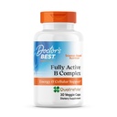 Doktorlar En İyi Tam Active B Kompleksi, Enerji ve Hücre Destek, Gluten Ücretsiz, Soy Free, Vegan 30 Veggie Caps