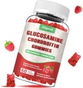 Gelişen Glucosamine Chondroitin Gummies with MSM for Yetişkinler - Ekstra-Strength Ortak Sağlık ve Flexability, Antioksi & Immune Support Supplement, 60 Count