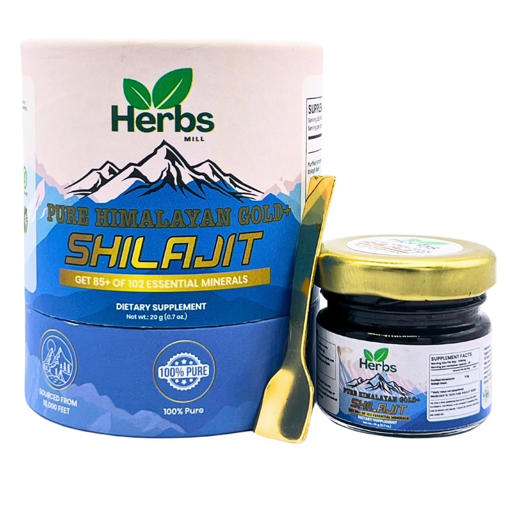 | Premium Quality Himalaya Natural Organic Shilajitwear | Doğal Enerji Boost | High Fulvic Acid Content (20 Grams)