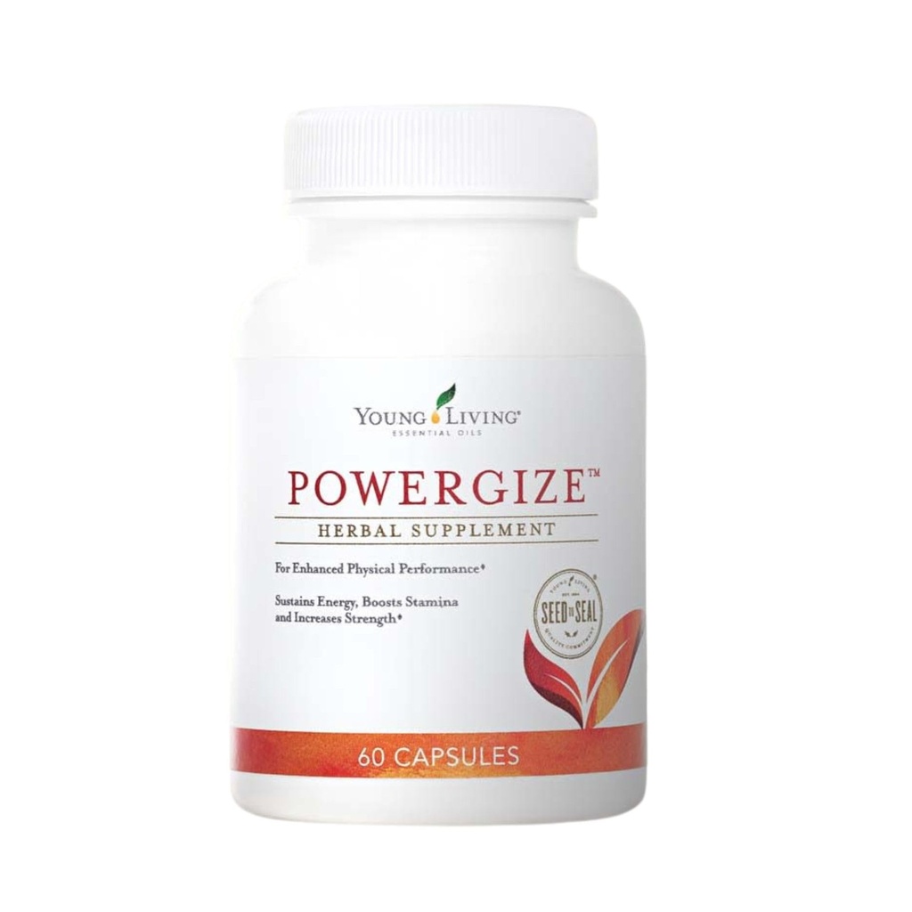 Young Living - PowerGize 60 Capsules | Active Lifestyle Support Supplement for Men & Women | Supports Muscles and Energy