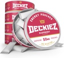 Deckiez Energy Pouches, 5 Cans (100 Hizmet) , Sugar Free Caffeine Supplement, Kahve Pouches & Energy Drink Alternative, 50 mg Caffeine Pouches, Raspberry Flavorine Pouches,