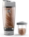 Promixx Pro Shaker Şişe | Isıtma, Parlak Protein Shakes için Güçlü | Supplement Storage - BPA Free | 20oz Cup (Cool Gray)