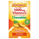 Emergen-C Chewable Vitamin C 1000 mg, B Vitaminleri ve Antioksis Tablet (40 Kont, Orange Blast Flavor), Diyet Tamamlayıcı Supplement