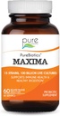 PURE ESSENCE LABS Maxima Probiyotiks 100 Milyar CFU - Erkekler ve Kadınlar Daha İyi Digestion için Probiyotik Supplement - Immune Support ve Digestive Health (60 Capsules) için 15 Strains