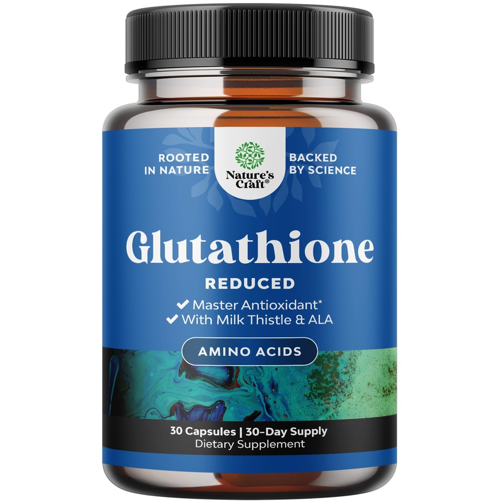 Süt Butle ile Glutathione Supplement - Alfa Lipoic Acid & Milk Butle Silymarin - 30 Kont