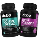Kolon & Liver Cleanse Detox Support Supplement - 15 Gün Intestinal Cleanse Pills & Probiyotik for Bloating & Daily Constipation Relief - Milk Thistle Dandelion Caps & Aid Gallbladder Supplements & Aid Gallbladder Supplements
