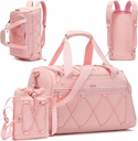 Pink Women's 40L Gym Duffel with Ayakkabı Karşılaştırması - Hafta Sonu Bag - Kişisel Bir Seyahat İşi