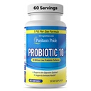 Puritan'ın Gurur Probiyotik 10 Vitamin D ile Immune System Health*, 60 Count, White