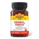 Ülke Life® Vegan K2-500 mcg, 60 Ct. Chewable Tabletler. Strawberry Flavor - sertifikalı Gluten Free - AVA tarafından sertifikalı Vegan - Bone Health'i desteklemek için
