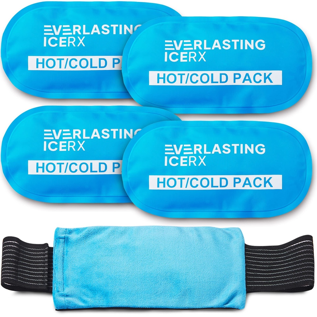 Injuries için Uygun Sıcak ve Soğuk Gel Buz Paketi ( Paket) - Dizler için Atıcı ve Esnek, Arka, Omuzlar, Arms ve Legs - Reusable Hot and Cold Gel Ice Pack (Reusable Hot and Cold Gel Ice Pack)