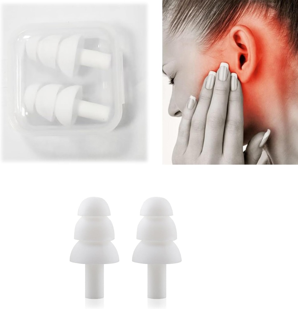 Earntus Relief for Ringing Ears, Tinnitus Relief Device, Anti Tinnitus Relief Ear Clip, Device for Stop Ear Ringing,Tinnitus Earjur for Ear Ringing, Three Tier Gürültü Azım (1)