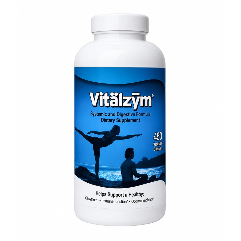 Orijinal Proteolytic Systemic Digestive Enzyme Formula Serrapeptase Kaynağı | Immune ve Ortak Destek Kan Akış Kartio Fonksiyonu | Sağlıklı Erkekler Kadınlar (450 Capsules)