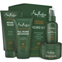 Erkekler için SheaMoisture Beard-Care Kit, Lavabo, Balm, Petrol, Durumer, Doğal Shea Butter & Maracuja Oil, Great Gift